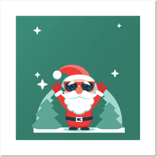 Happy Santa Posters and Art